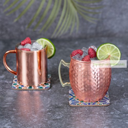 Belon Rézbevonatú, duplafalú rm acél bögre, 280ml