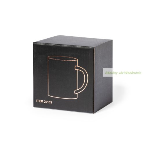 Belon Rézbevonatú, duplafalú rm acél bögre, 280ml