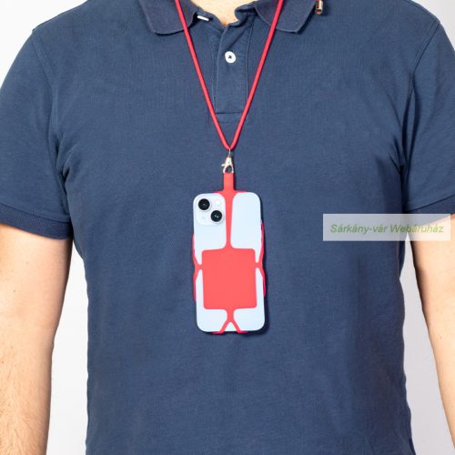 Sebly mobiltelefon tartó nyakpánt, 7 x 60 x cm