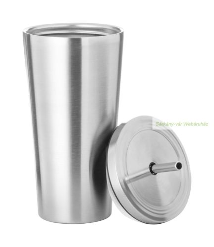 Modern matt thermo bögre, 600 ml