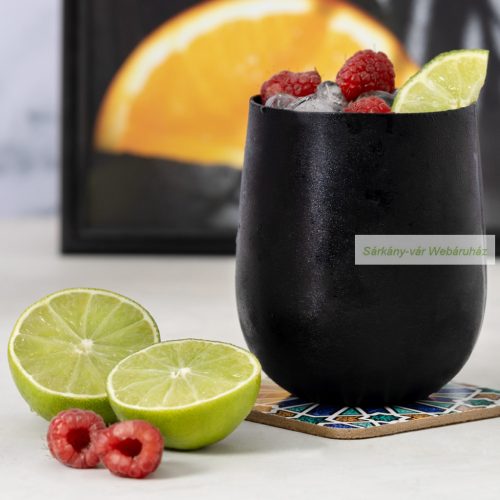 Amely Alu bögre metálos színben, 480 ml