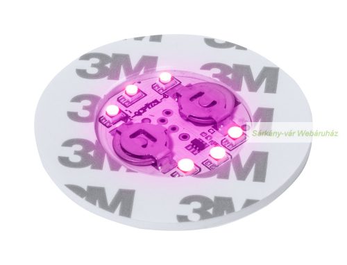 Stanfor poháralátét LED-del, ø60×4 mm