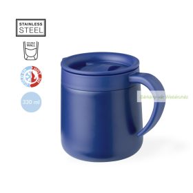 Bokat duplafalú thermo bögre  fedéllel, 330 ml