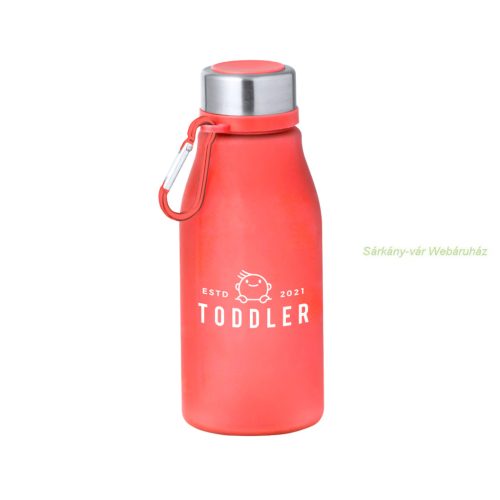 Katsur RPET kulacs fém karabinerrel, 370 ml