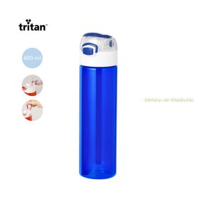 Tanely tritán sportkulacs ivófedéllel, 650 ml