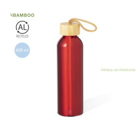 Irvinson metál kulacs, bambusz tetővel, 600 ml