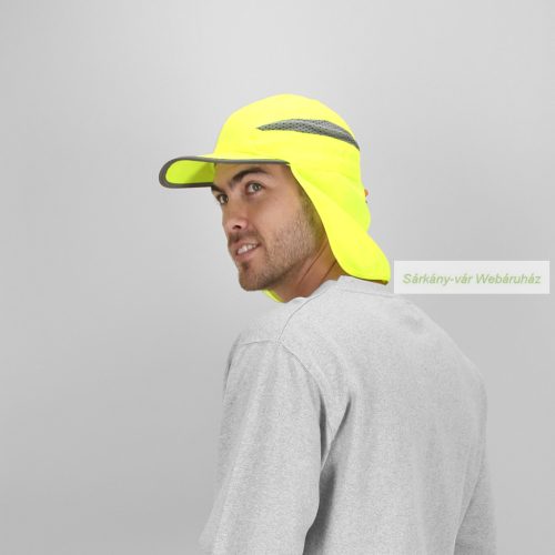 Sapka, fényvisszaverő ellenző, nyakvédő
