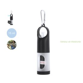 Kutyapiszok zacskó adagoló, fertőtlenítő géllel