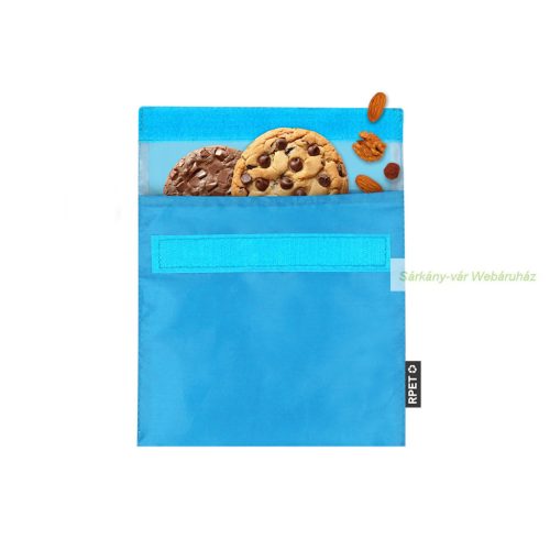 RPET Thermo uzsonnás, snack tasak - 18x18x1 cm