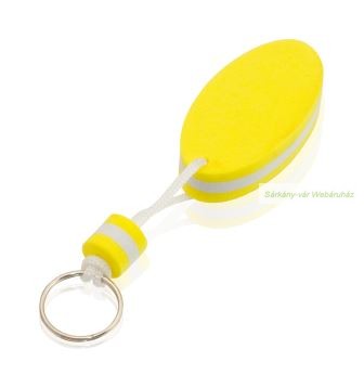 Soke lebegő kulcstartó, ovális