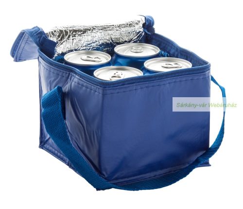 Tivex PVC hűtőtáska alu bélés. 4 db 0,33L doboznak 