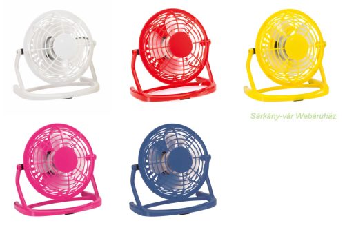 Miclox asztali mini ventilátor, 14,9 x 14 x 9,5 cm