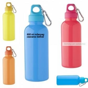 Zanip  sportkulacs, karabinerrel, 600 ml 