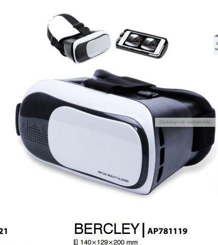 Bercley virtuális szemüveg, állítható lencsével