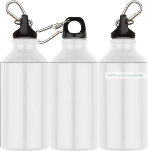 Greim alu kulacs, szublimációs, karabinerrel, 400ml