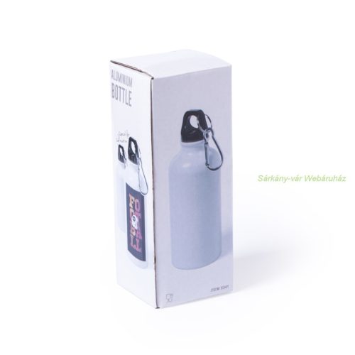 Greim alu kulacs, szublimációs, karabinerrel, 400ml