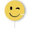Emoty papír legyező, smiley