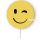 Emoty papír legyező, smiley