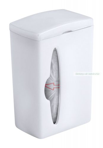 Bluck szemetestasak, 15db - 30x13 cm-mini adagolóval