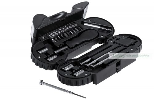 Mostik szerszám szett motor forma tok, 14 db-os - 20 x 12 x 4,6 cm