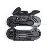 Mostik szerszám szett motor forma tok, 14 db-os - 20 x 12 x 4,6 cm