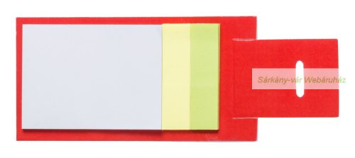 Novich jegyzet, jelölők - 5,4 × 10 × 6,5 cm