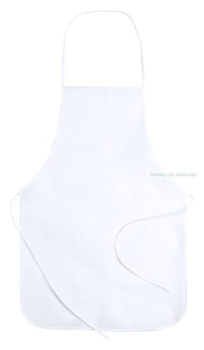 Salmux fehér kötény, 50×73cm, non-woven