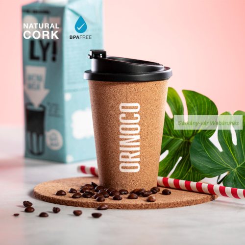 Plibun parafa borítású thermo bögre, 350ml