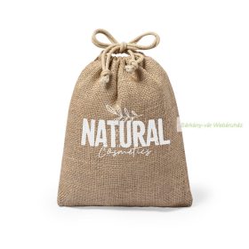 Lesky juta ajándéktáska, 16 x 20 cm