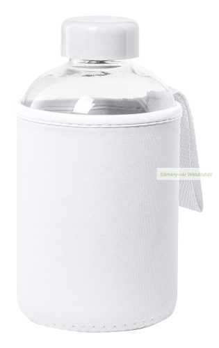 Flaber üveg sportpalack neoprén tokkal, 600 ml