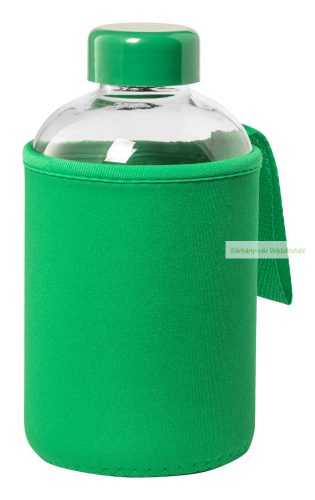 Flaber üveg sportpalack neoprén tokkal, 600 ml