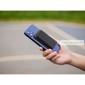   Vekmar USB power bank, mágneses vezeték nélküli töltővel, 5000 mAh