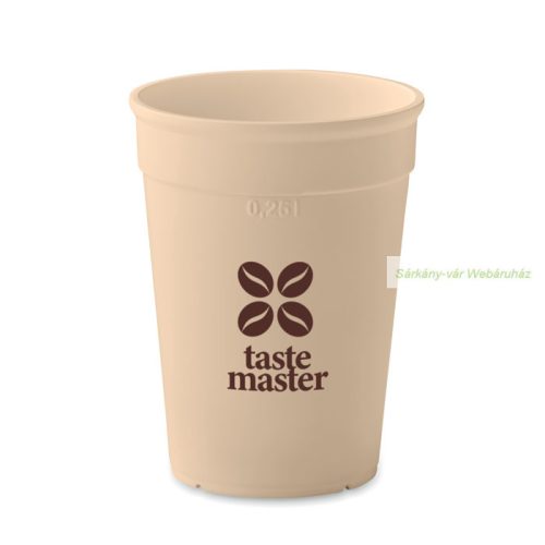 Rendezvénypohár  PP, 300 ml.