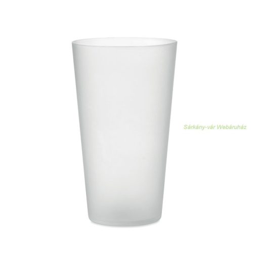 Matt PP rendezvénypohár, 500ml