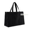 VINGA Hilo AWARE™ újrahasznosított vászon maxi táska, 49.5x18x37 cm