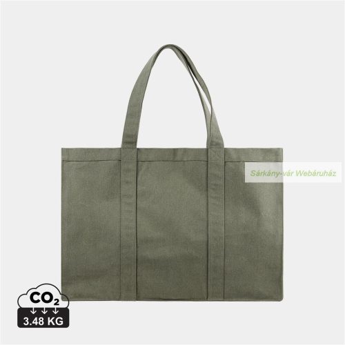 VINGA Hilo AWARE™ újrahasznosított vászon maxi táska, 49.5x18x37 cm