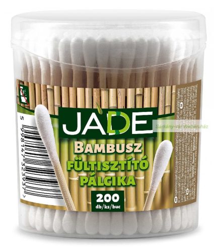 Jade fültisztító pálcika 200 db, bambusz