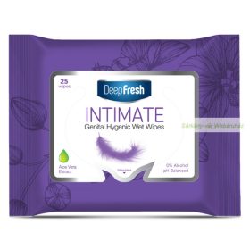 Deep Fresh nedves intim törlőkendő 25db