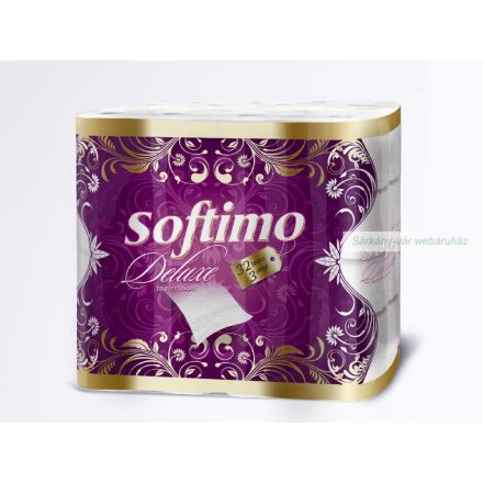 Softimo deluxe 32 tekercs 3 rétegű wc papír