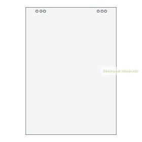 Flipchart papír sima 70x100 60gr-os